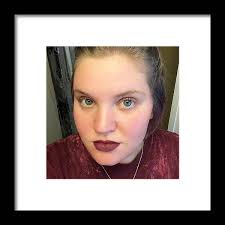 #younique #pompous #lippencil Framed Print