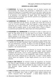 ¡selecciona un juego para jugar! Dinamicas De Integracion