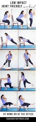 Low Impact Joint Friendly Workout Short Workouts Office Exercise Low Impact Workout