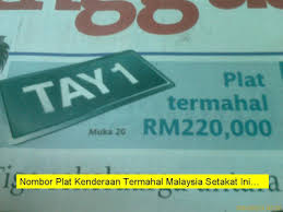 Apakah hanya asal saja dan tidak memiliki arti, atau justru sebaliknya. Nombor Plat Negeri