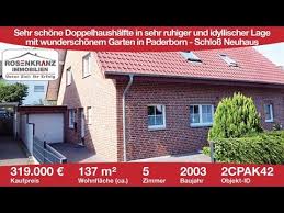 Vermietet ist, sowie einer angrenzenden halle, bietet das wertvolle grundstück weiteres potenzial. Haus Kaufen In Paderborn Rosenkranz Immobilien Youtube