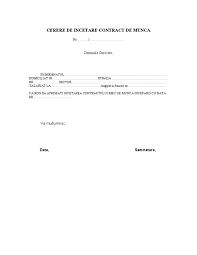 Postare mai nouă postare mai veche pagina de pornire. Cerere De Incetare Contract De Munca