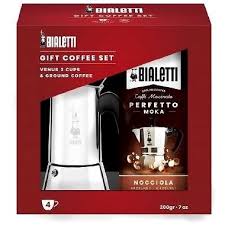 The italian coffee maker also built the. Bialetti Venus Set Of 4 Cups With Coffee Moka Pot Alzashop Com