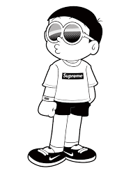 nemobrand nobi no bita かわいい漫画の壁紙 スケボー イラスト ドラえもん イラスト