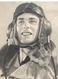 Left) My uncle, John Emrys Evans who was shot down and killed over Germany 
