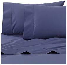 Long and dense fibers make pima cotton softer, more durable, and more vibrant than regular cotton. Amazon Com Wamsutta Dream Zone 750 Thread Count Pimacott King Sheet Set Blue Jean King Home Kitchen
