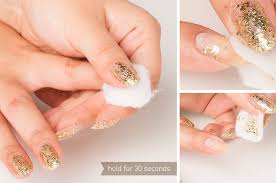 Because it is acidic, vinegar can strip away nail polish. How To Remove Glitter Nail Polish Beautylish