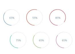 Smooth Circle Chart Plugin With Jquery And Css3 Circle