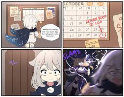 My Astrologer Got Astrologized I Don T Think I Ve Seen This One Before Genshin Impact In 2020 Anime Anime Funny Impact