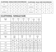 Size Chart Coutoures Fashion