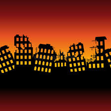 City skyline silhouette is a free transparent png image. Background Post War Ruined City Stock Illustrations 74 Background Post War Ruined City Stock Illustrations Vectors Clipart Dreamstime