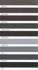 Color Options 1 Of 3 For Our Aluminum Gutters Rain