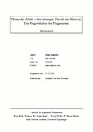 Wir haken mit dir die punkte ab, die in keiner bachelorarbeit fehlen dürfen, du optimierst und verfeinerst sie dann für deine bachelorarbeit. Gestaltung Und Inhalt Des Deckblattes Einer Bachelorarbeit