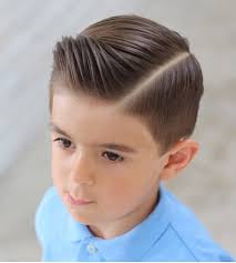 This is a hairstyle for those having round shaped face. 60 Cute Toddler Boy Haircuts Your Kids Will Love