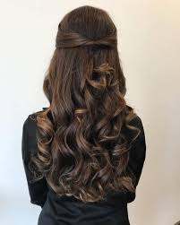 Hairstyles prom half up half down. 27 Prettiest Half Up Half Down Prom Hairstyles For 2021
