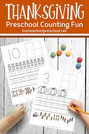 Being able to find great hands on learning activities for your little ones to do during. Printable Thanksgiving Math Worksheets For Preschoolers