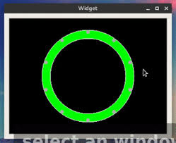 C Qt Animate Ellipses Along The Circle Stack Overflow