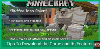 Golem di minecraft pe tanpa mod download golem mod for minecraft pe . Mod Buffed Iron Golem For Minecraft Pe
