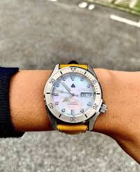 Wristwatchcheck Skx013 Mop Mod Photo Credit Goes To Emceegaryjonaslim Featured Lucius Atelier Mod S 1 Mother Of Pearl Di Seiko Mod Seiko Seiko Watches