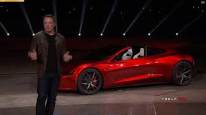 Tesla Roadster Reveal 2017 Wow What A Fast Car Due Out In 2020 Youtube