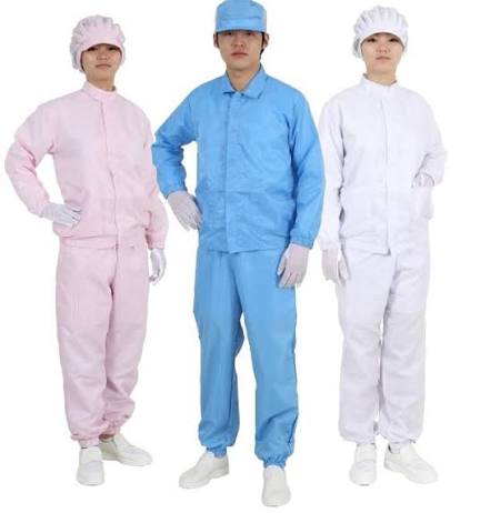 Quần áo chống tĩnh điện phòng sạch công nghệ Hàn Quốc