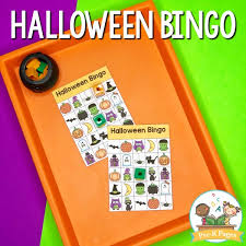 Christmas, halloween, easter, valentine's day, st. Printable Halloween Bingo Game