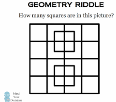 Before & after master collection. How Many Squares Are In This Picture Sunday Puzzle Mind Your Decisions