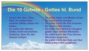 Die zehn gebote sind im tanach in zwei geringfügig verschiedenen fassungen überliefert. Heavens Presents Agnus Dei Verlag Minikarte Die Zehn Gebote