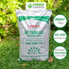 Đất trồng rau hữu cơ Lavamix