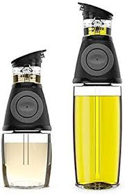 Amazon Com Olive Oil Dispenser Bottle Set 2 Pack Oil Vinegar Cruet With Drip Free Spouts Incl Olive Oil Dispenser Oil Dispenser Oil And Vinegar Dispensers
