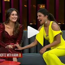 Priyanka Chopra And Kareena Kapoor Light Up The Finale Episode Of Koffee With Karan Hungryboo Koffee With Karan Priyanka Chopra Chopra