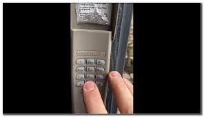 How To Reset Garage Door Keypad Chamberlain Garage Door Keypad Liftmaster Garage Door Garage Door Opener Keypad