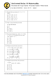 Bilangan berpangkat dan bentuk akar. Power Point Matematika Smp Kelas 7 Dan 8 Kurikulum 2013 Persamaan Kuadrat