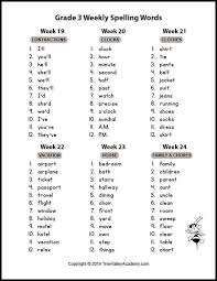 6th Grade Spelling Worksheet Grade 3 Spelling Words With Images In 2020 Spelling Words List Grade Spelling Spelling Words