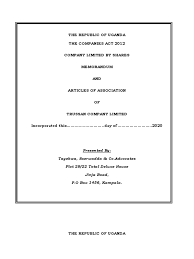 The memorandum of association and the articles of association are two of the companies' documents, which are differentiated by their requirement at the time of the registration. Konso Property Consultants Limited Memorandum Articles Of Association Stocks Securities Finance