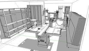 Learn to try out different ideas quickly and easily by making edits to your models. Shop Layout Using Sketchup And The 3d Warehouse