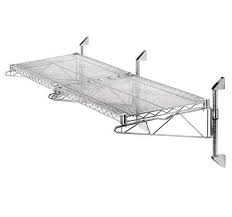 Wall Mounted Shelving Racks Accessories Shelving Com Wall Mounted Wire Shelving Wire Shelving Wall Mounted Shelves