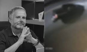 Vídeo revela como empresário foi atropelado após discussão com a esposa em Indaial