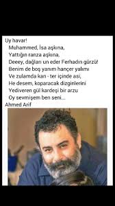 Ahmed arif şiirleri için tıklayın. Uy Havar Ahmed Arif