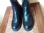 La Strada Black Leather Knee High Fur Lined Boots. Size 40 EU ...