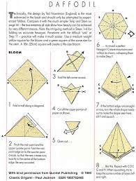 Origami Daffodil Page 1 Origami Origami Flowers Learning Quilting