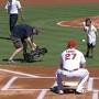 Profile Picture of Hailey Dawson throws first pitch for Angels - MLB.comon Google