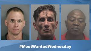 Most Wanted Wednesday: We feature three of SWFL's most wanted suspects;  July 22