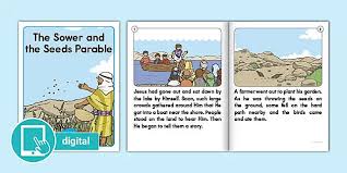 When he finds one of great value, he gives up everything he has to obtain this pearl. The Parable Of The Sower For Kids Teaching Resources