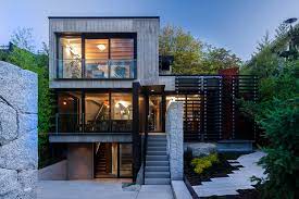 Internet, pets welcome, tv, satellite or cable, washer & dryer, children welcome, parking, no smoking, accessible, heater bedrooms: Secluded Urban Residence In Vancouver With A Laneway House Idesignarch Interior Design Architecture Interior Decorating Emagazine
