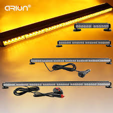 Cirion 12 96led Both Side Magnetic Emergency Traffic Advisor Flash Strobe Lightbar Warning Light Bar Lamp Grille Amber 48 Led Led 48amber Lamp Aliexpress