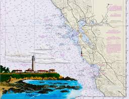Pigeon Point Lighthouse On Noaa Nautical Chart