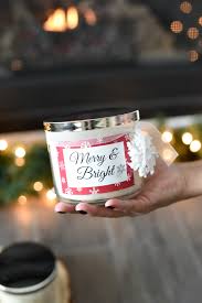 Christmas Candle Gift Idea The Crafting Chicks