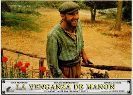 Daniel auteuil n'aura fait qu'une bouchée de la trilogie marseillaise du prolifique marcel pagnol. Manon Des Sources Lobby Card With Daniel Auteuil