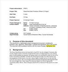 Get access to the largest online library of legal forms for any state. Free 7 Sample Project Brief Templates In Pdf Ms Word